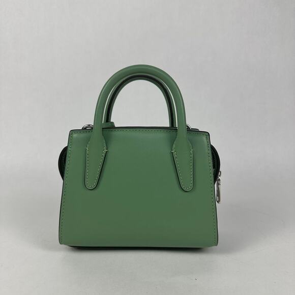 Coach CO974 Leather Andrea Mini Carryall Top Handle/Crossbody Bag - Picture 8 of 9